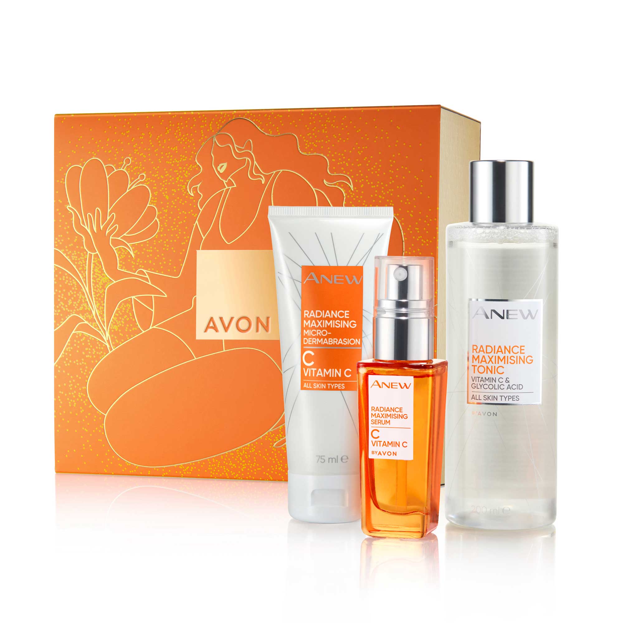 Für eine schöne Bescherung: 3 Avon Anew Vitamin C Geschenk-Sets zu gewinnen