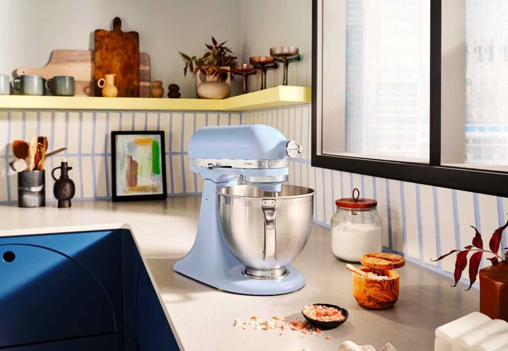 Zu gewinnen:  Küchenmaschine Blue Salt von KitchenAid 