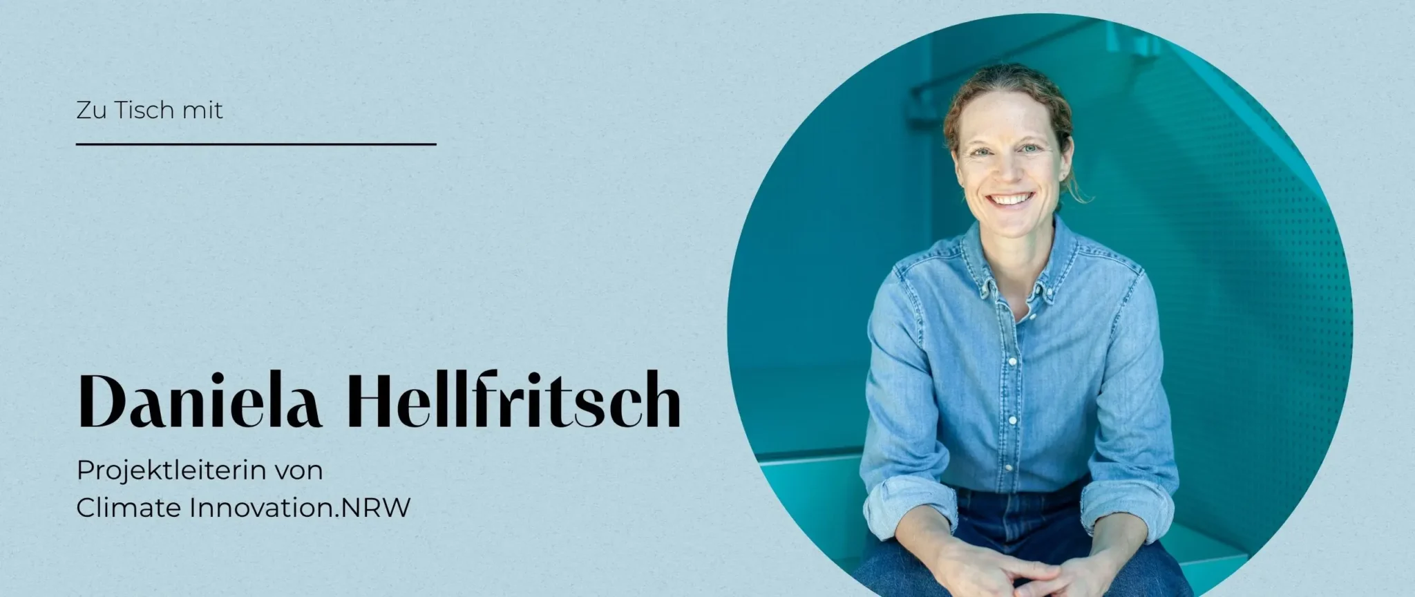 Zu Tisch mit Daniela Hellfritsch